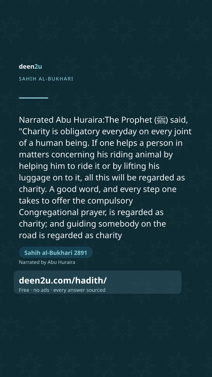 Sahih al-Bukhari 2891