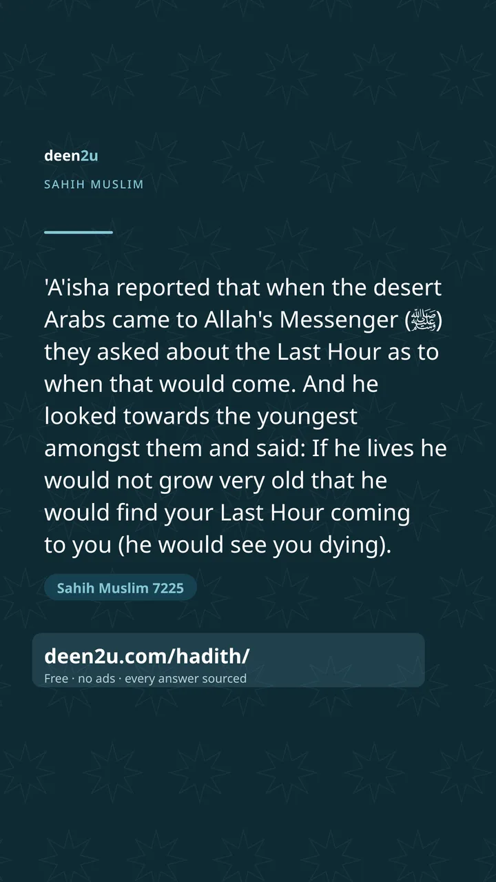 Sahih Muslim 7225