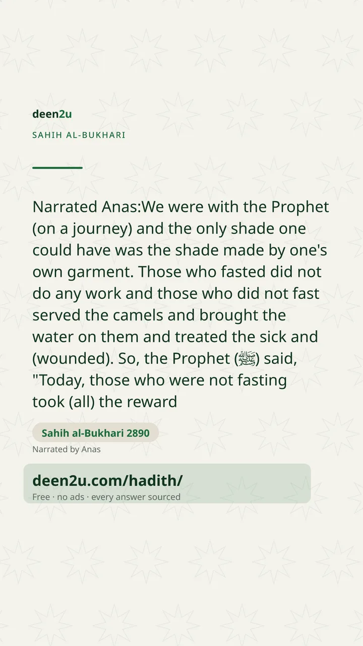 Sahih al-Bukhari 2890