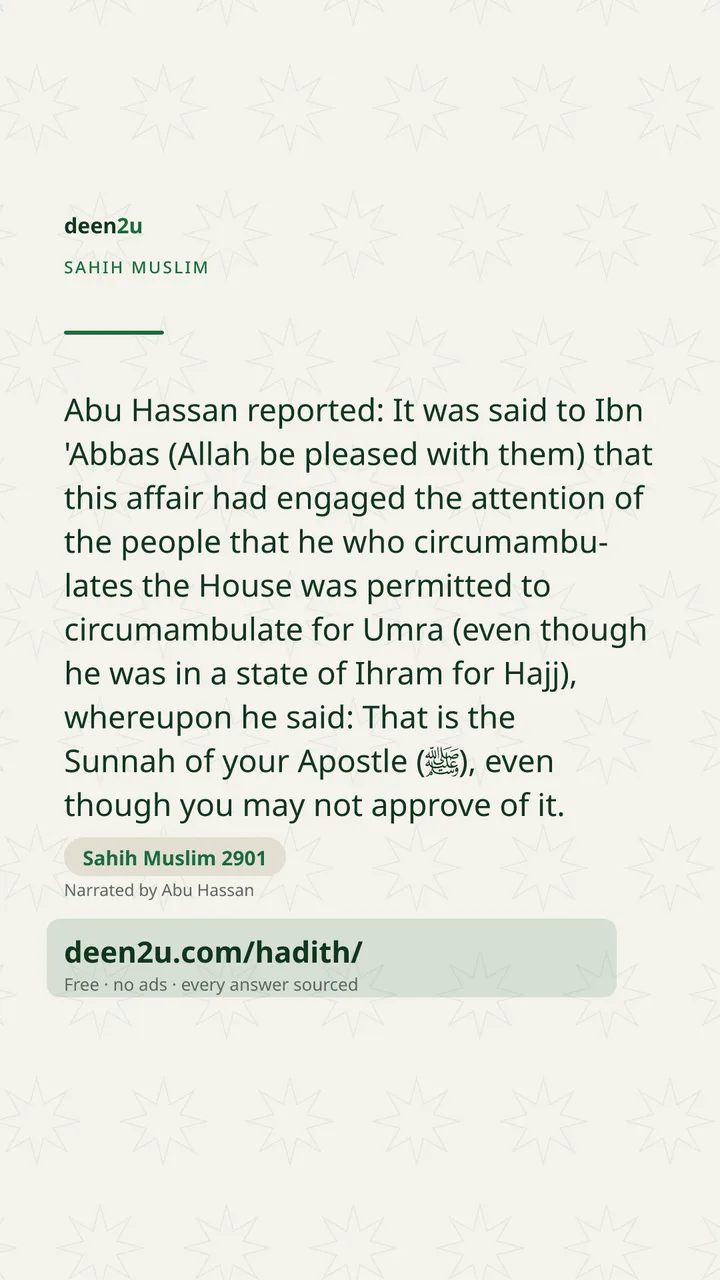 Sahih Muslim 2901