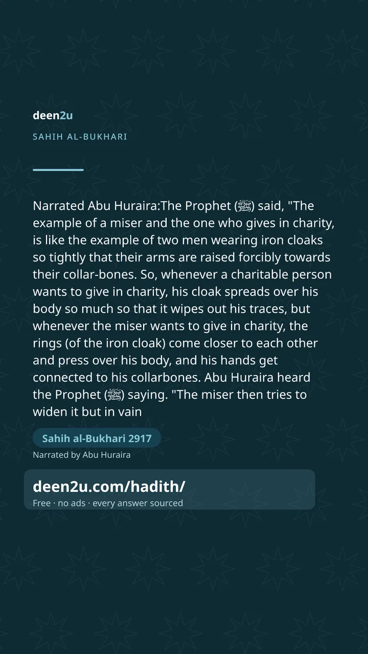 Sahih al-Bukhari 2917