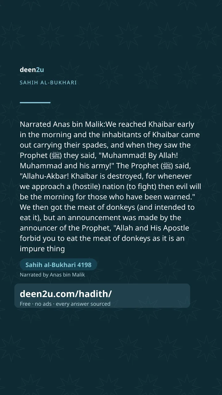 Sahih al-Bukhari 4198