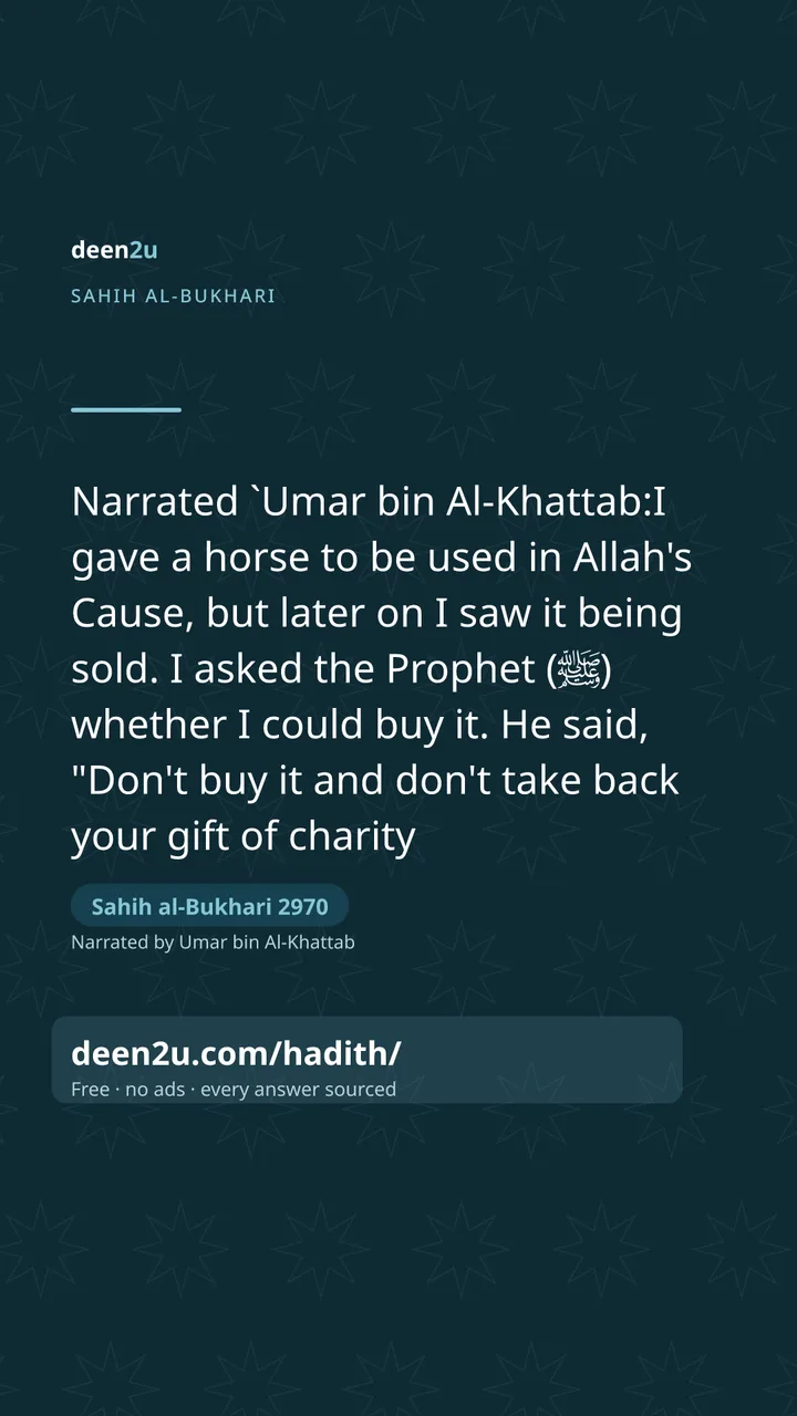 Sahih al-Bukhari 2970