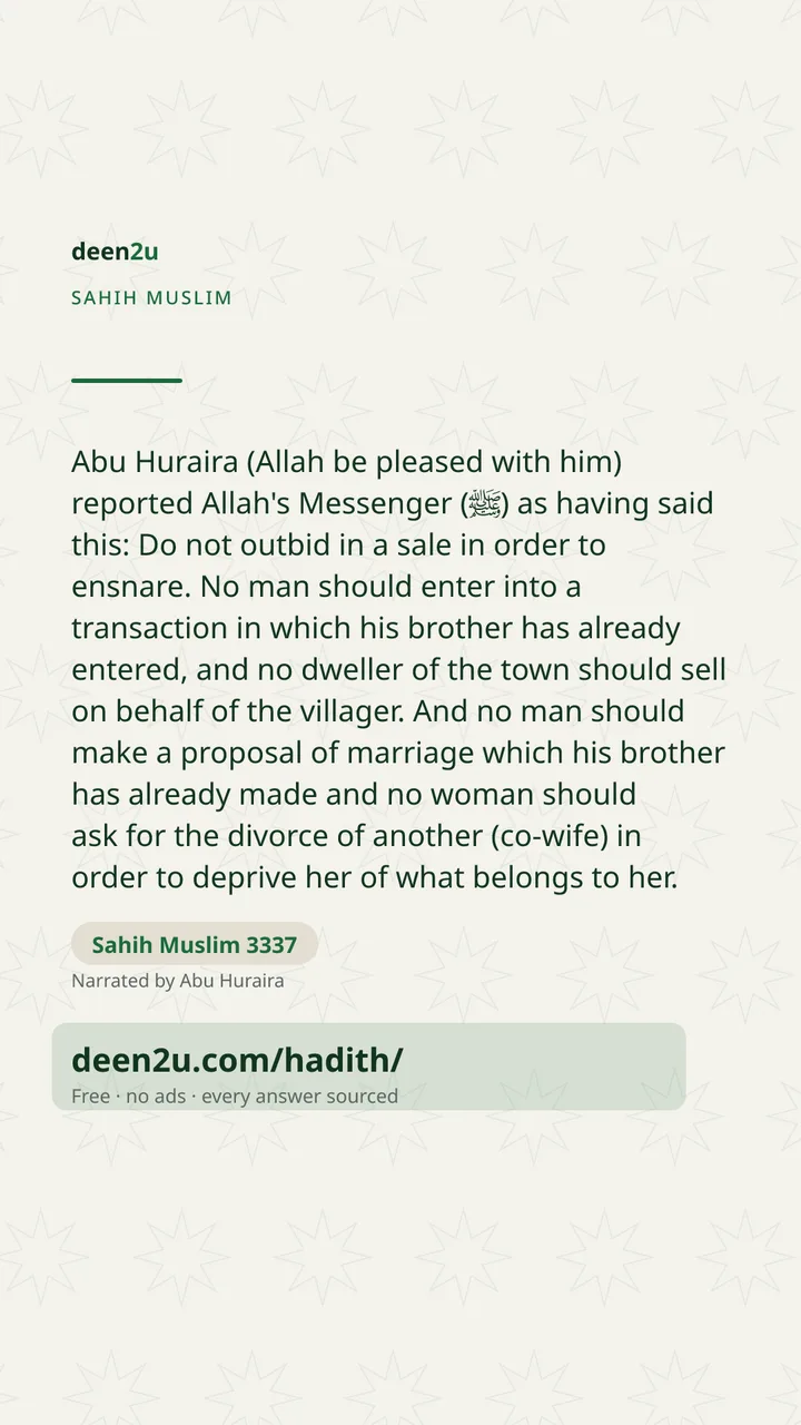 Sahih Muslim 3337