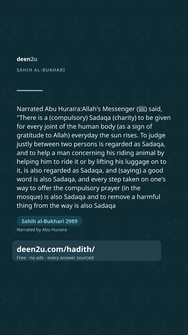 Sahih al-Bukhari 2989