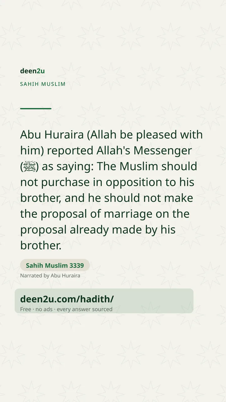 Sahih Muslim 3339