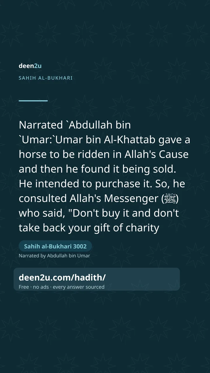 Sahih al-Bukhari 3002