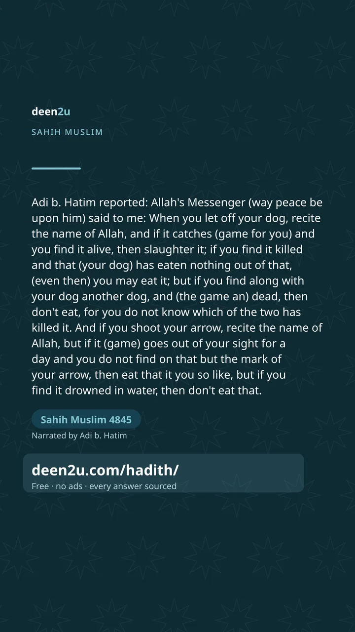 Sahih Muslim 4845