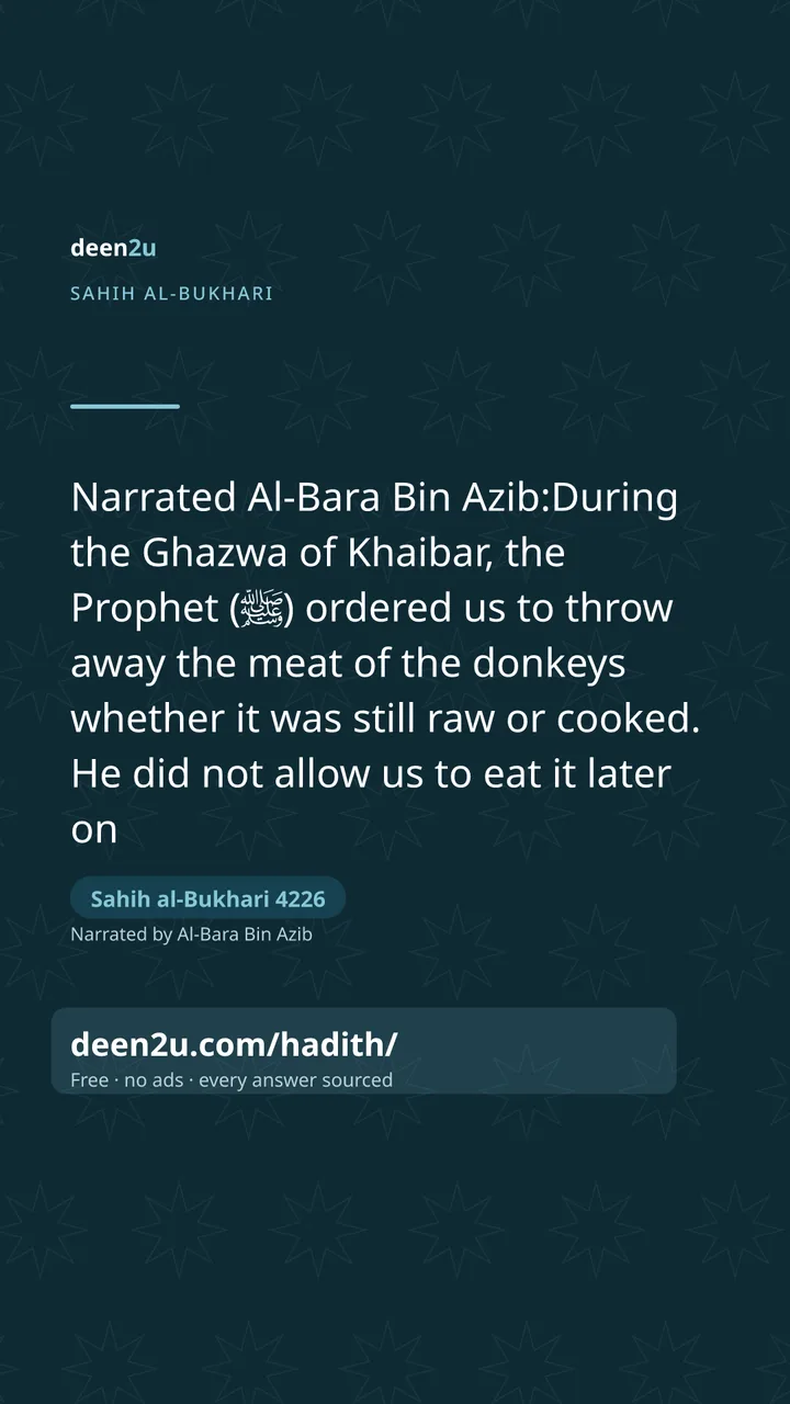 Sahih al-Bukhari 4226