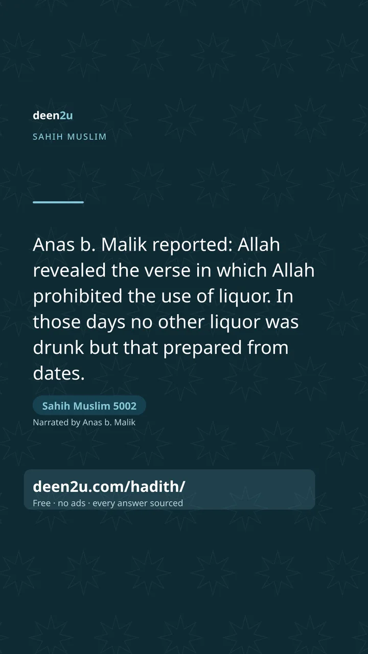 Sahih Muslim 5002