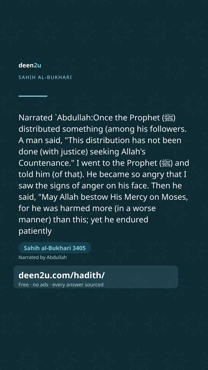 Sahih al-Bukhari 3405