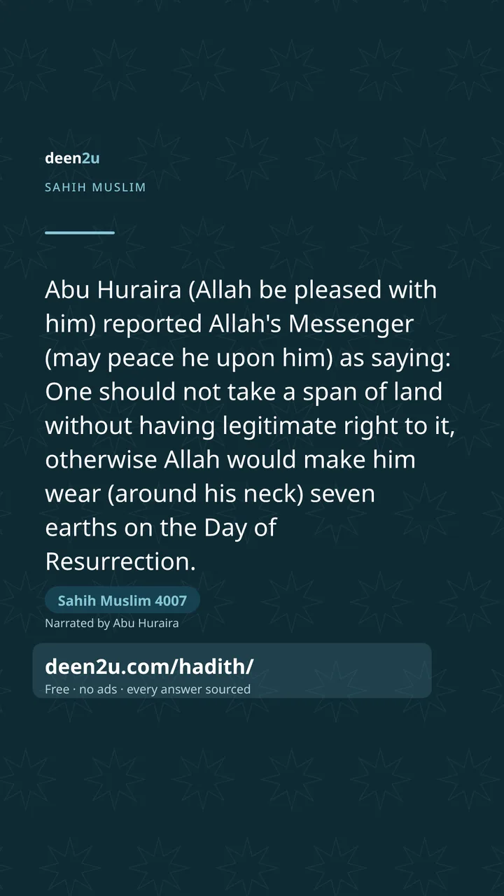 Sahih Muslim 4007