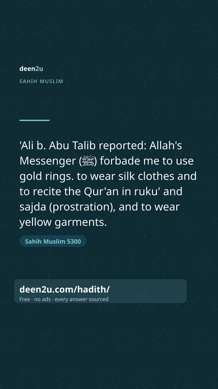Sahih Muslim 5300