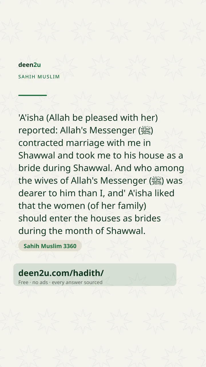 Sahih Muslim 3360