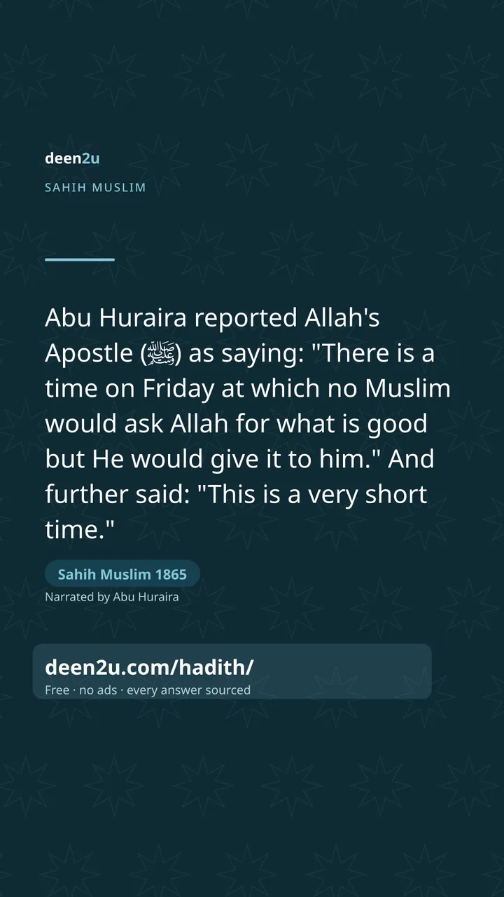 Sahih Muslim 1865