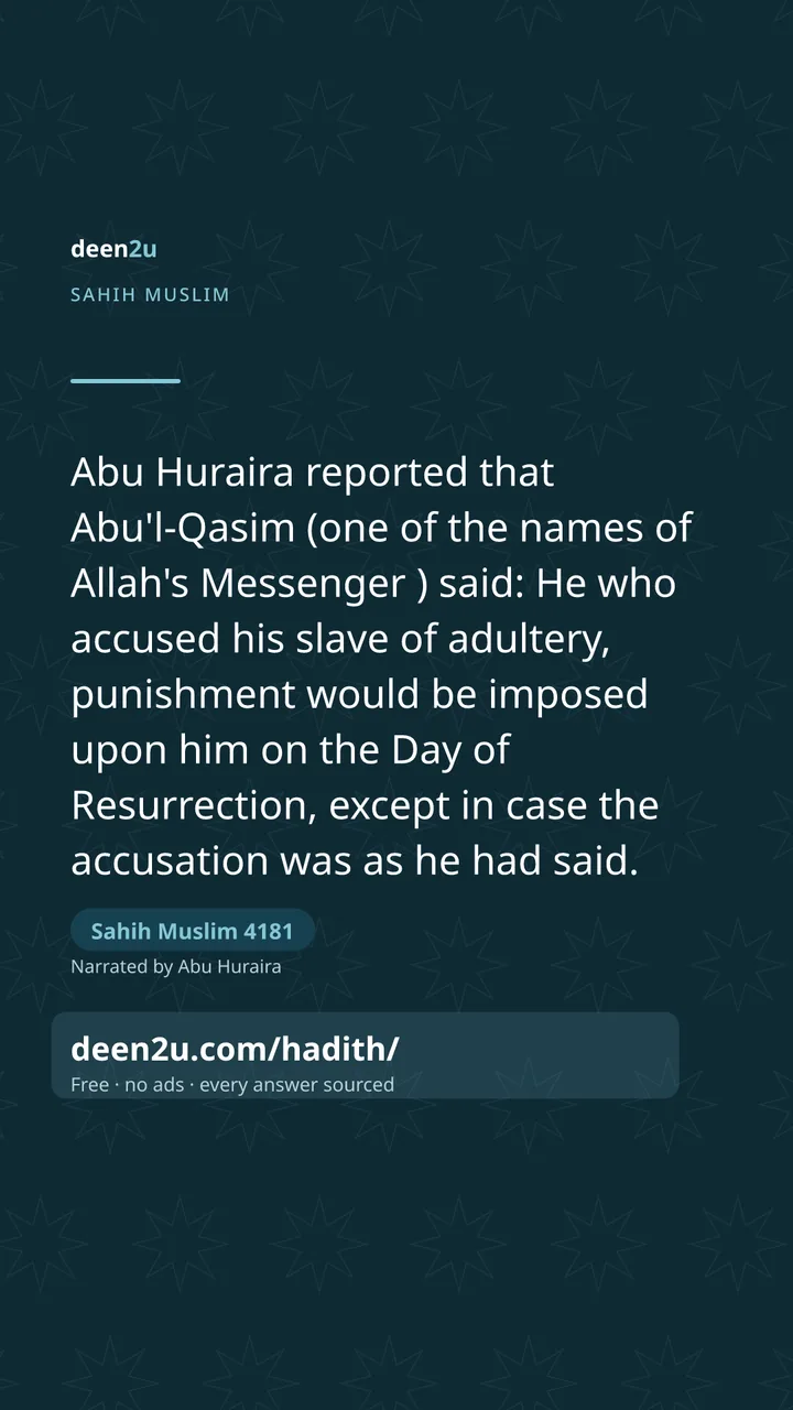 Sahih Muslim 4181