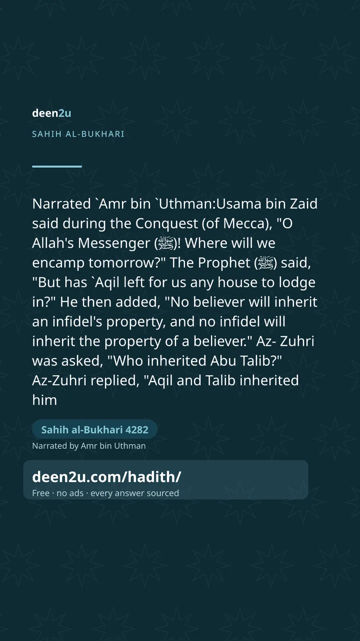 Sahih al-Bukhari 4282
