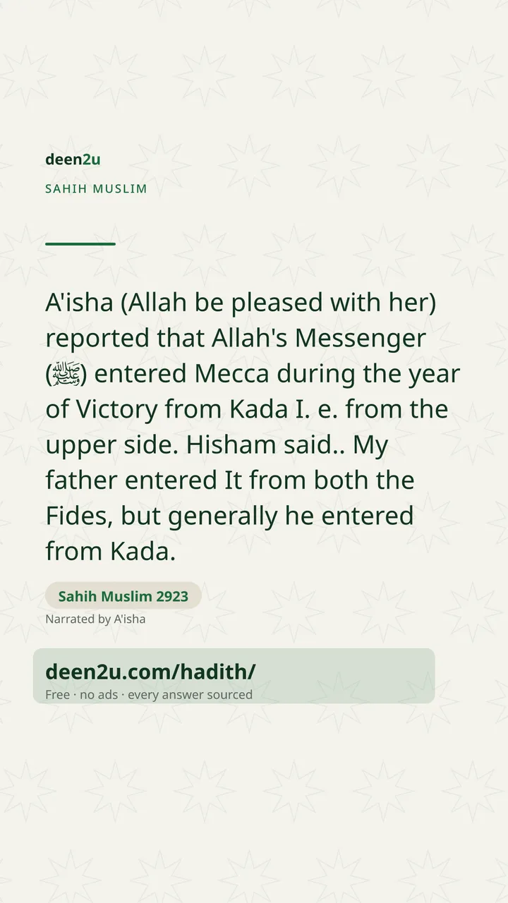 Sahih Muslim 2923