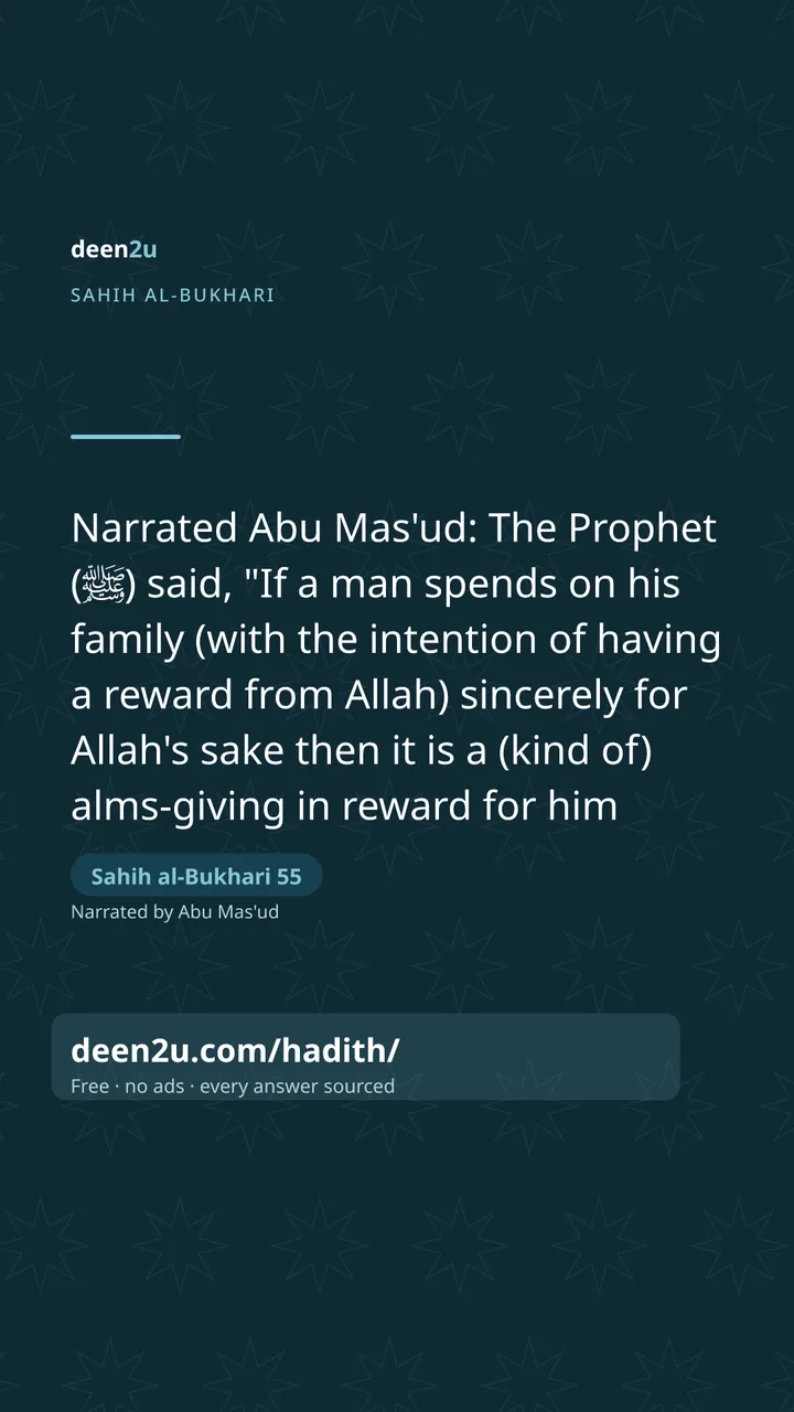 Sahih al-Bukhari 55