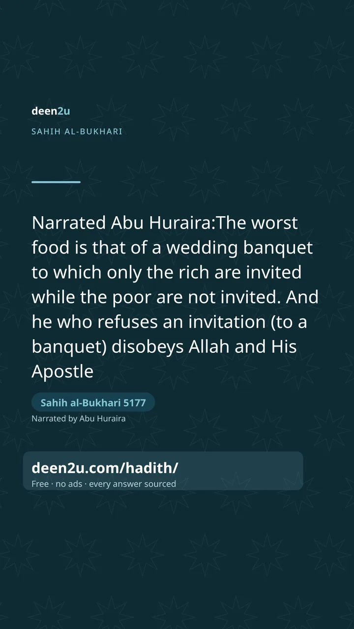 Sahih al-Bukhari 5177