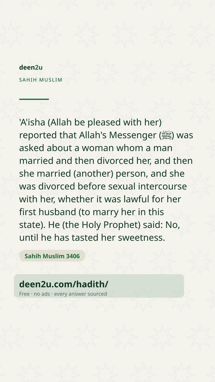 Sahih Muslim 3406