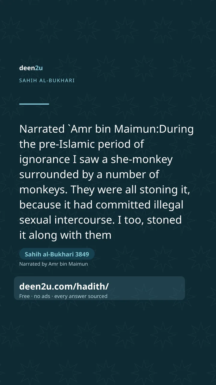 Sahih al-Bukhari 3849
