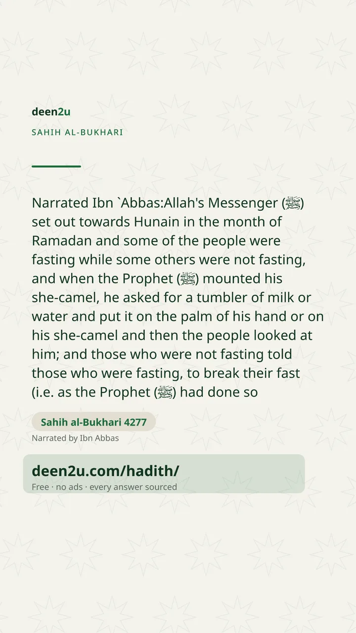 Sahih al-Bukhari 4277