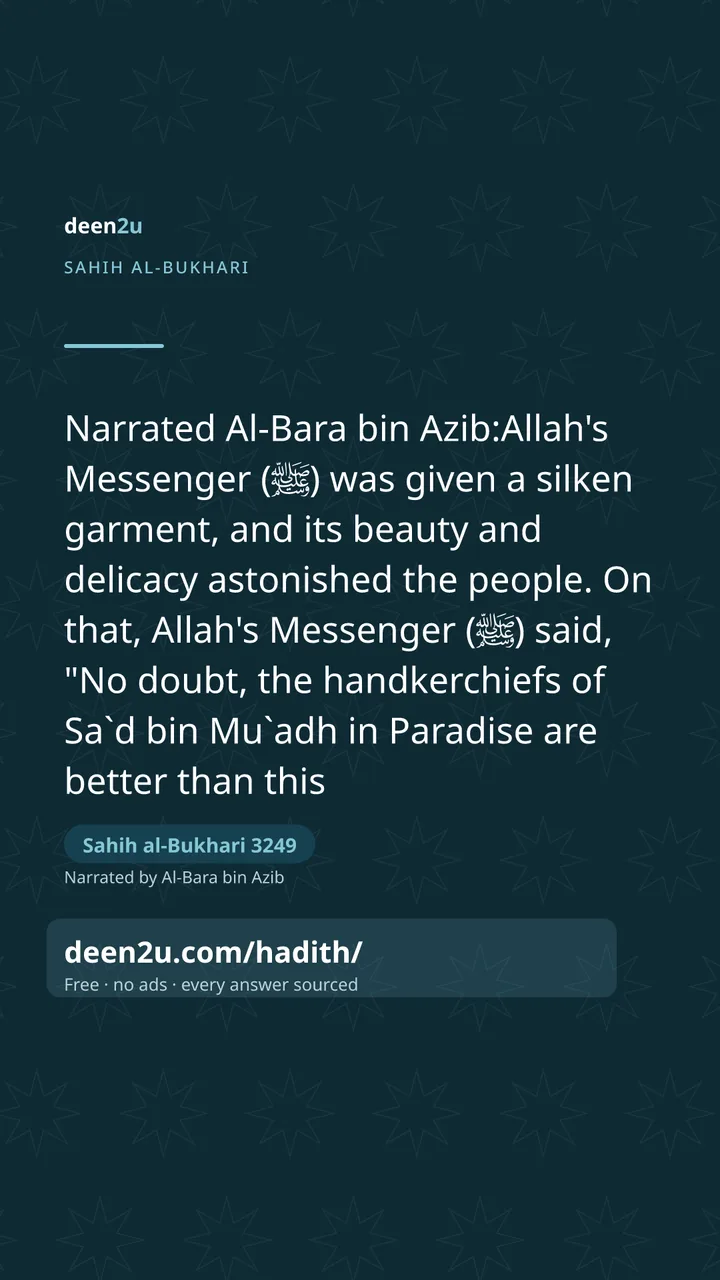Sahih al-Bukhari 3249