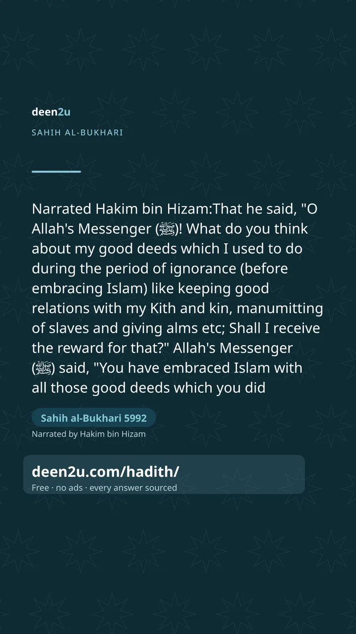 Sahih al-Bukhari 5992