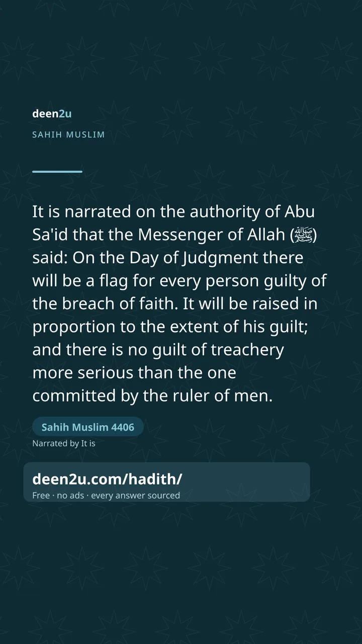 Sahih Muslim 4406
