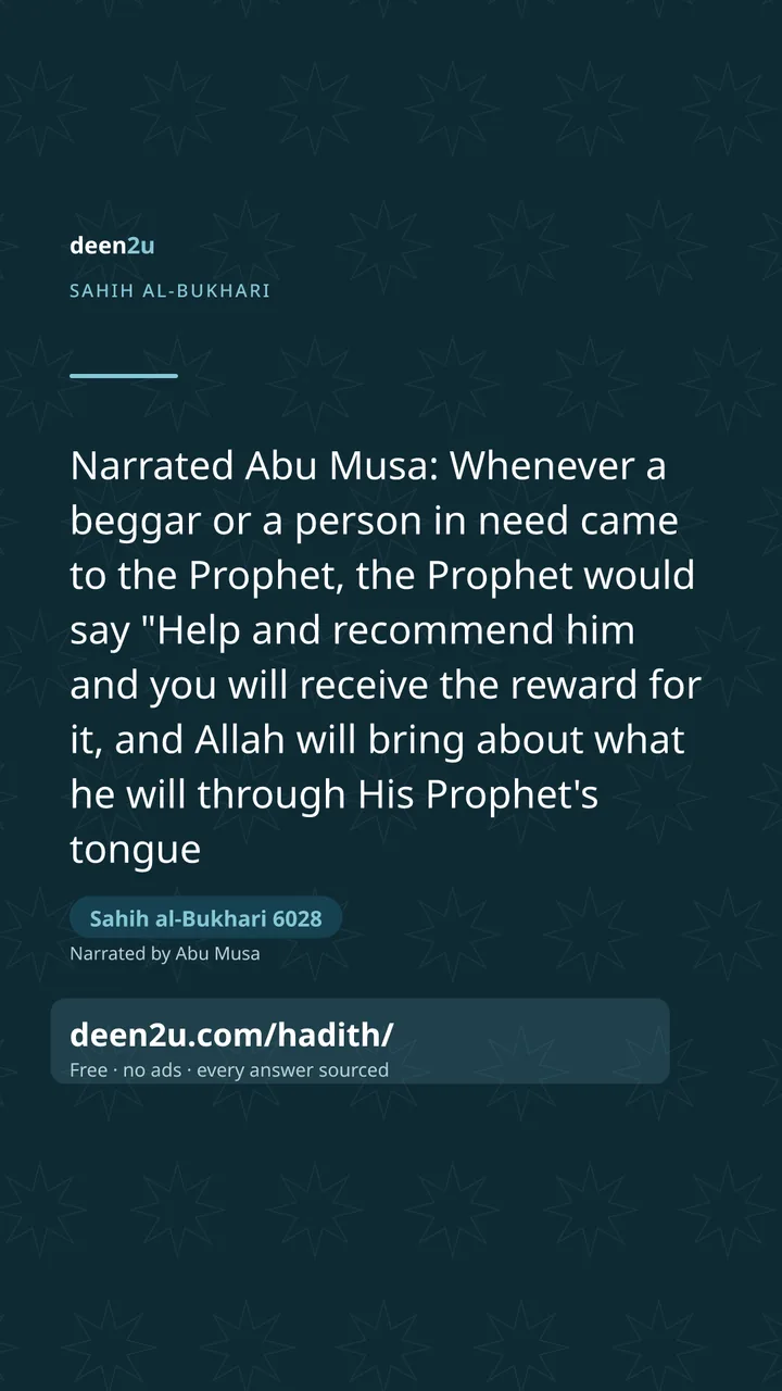 Sahih al-Bukhari 6028