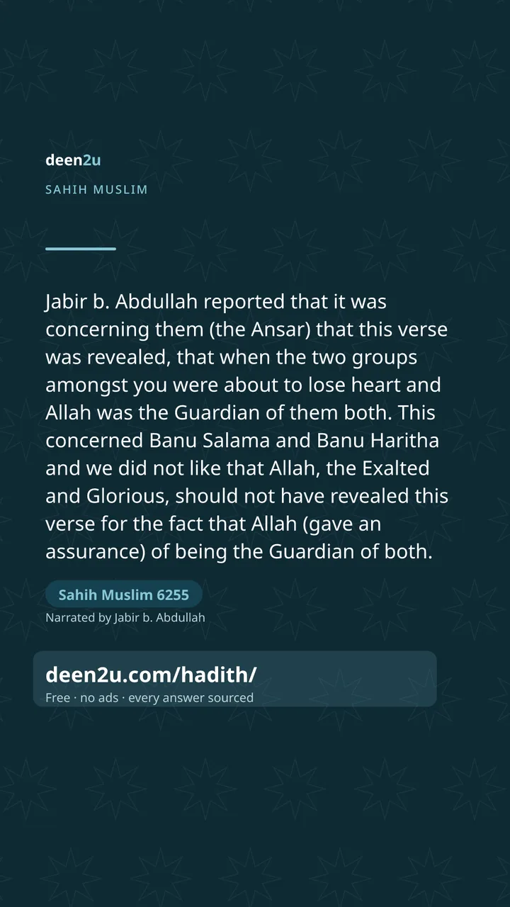 Sahih Muslim 6255