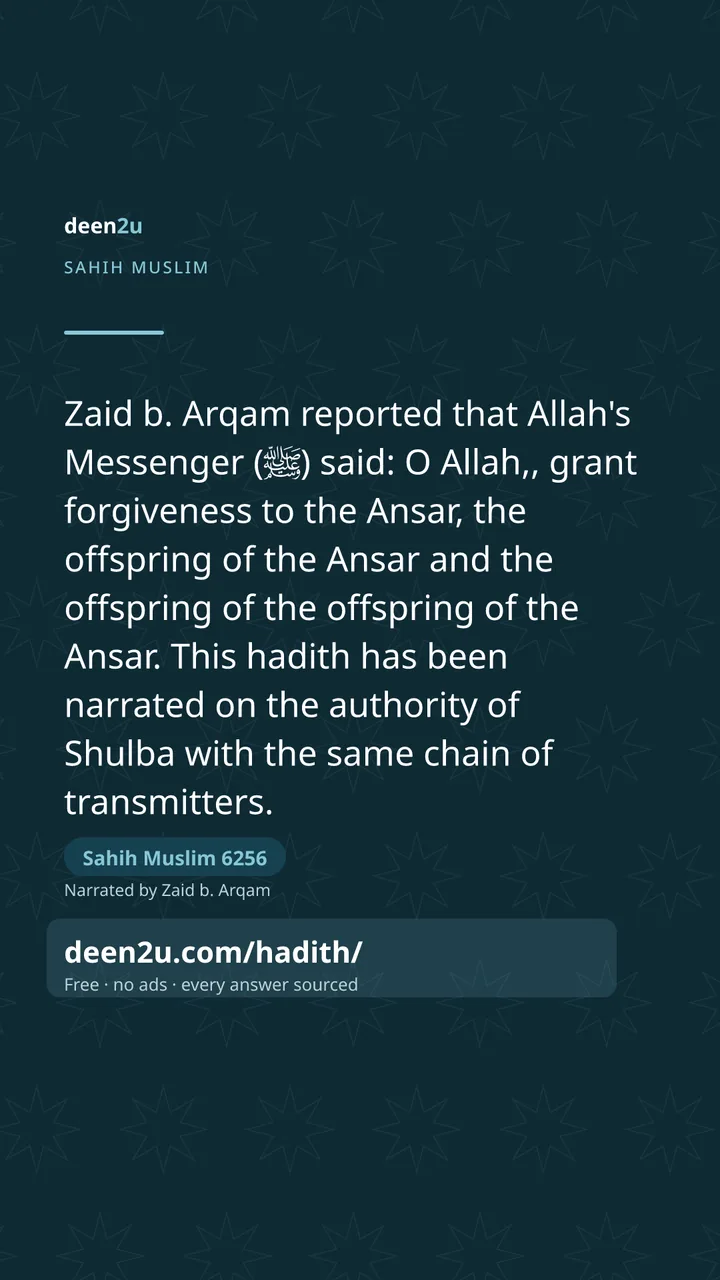 Sahih Muslim 6256
