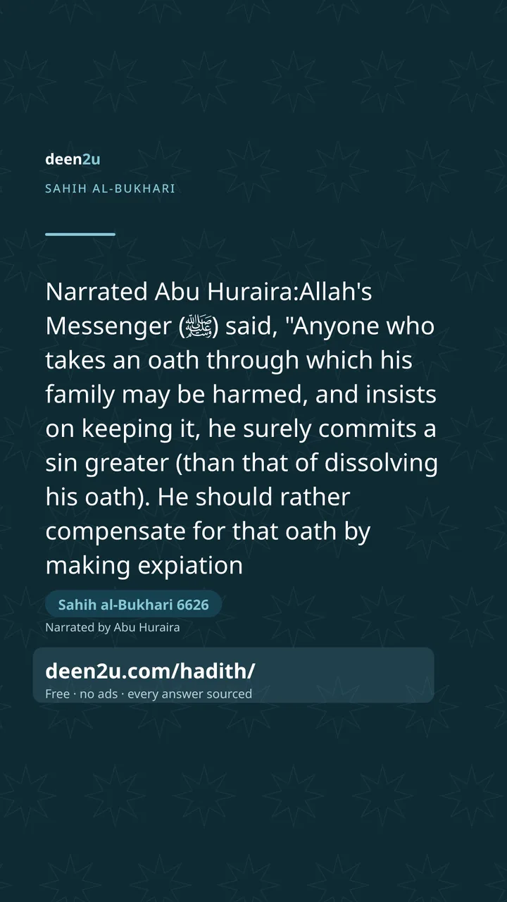 Sahih al-Bukhari 6626