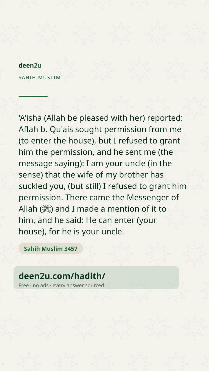 Sahih Muslim 3457