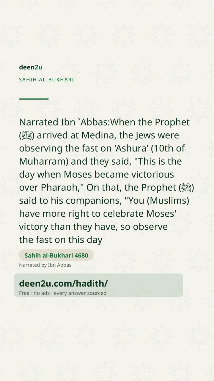 Sahih al-Bukhari 4680
