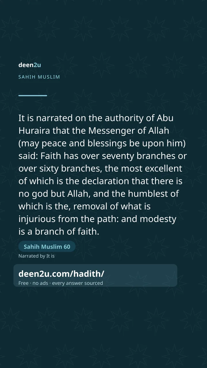 Sahih Muslim 60