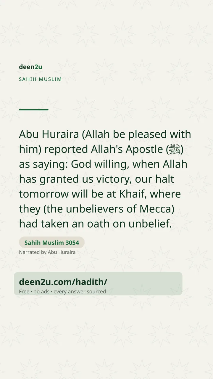 Sahih Muslim 3054