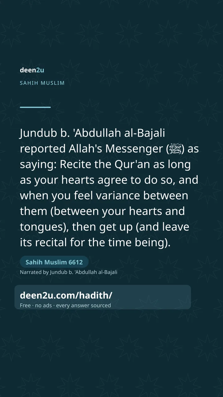 Sahih Muslim 6612
