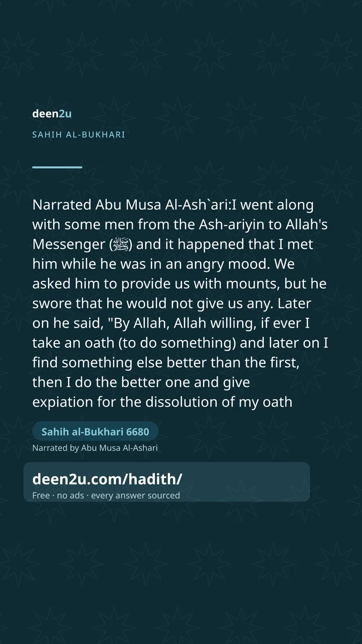 Sahih al-Bukhari 6680