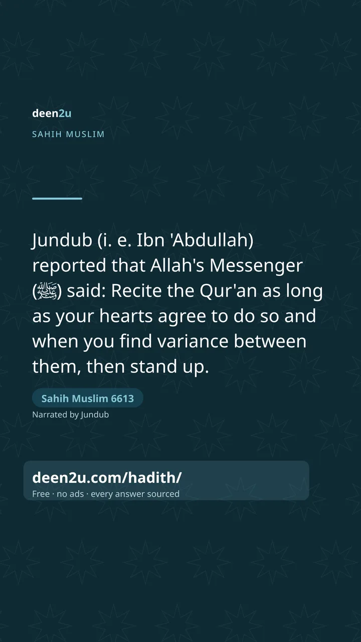 Sahih Muslim 6613