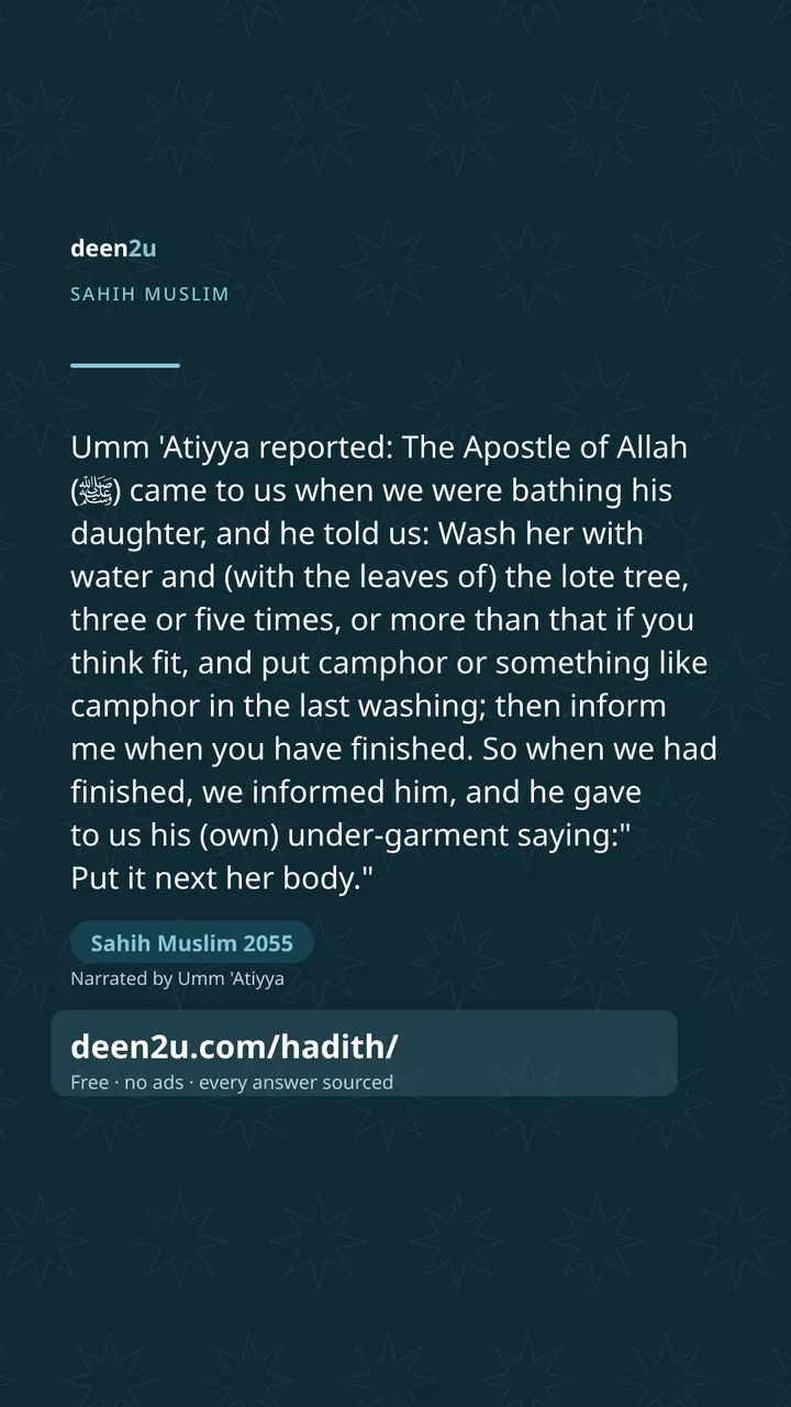 Sahih Muslim 2055
