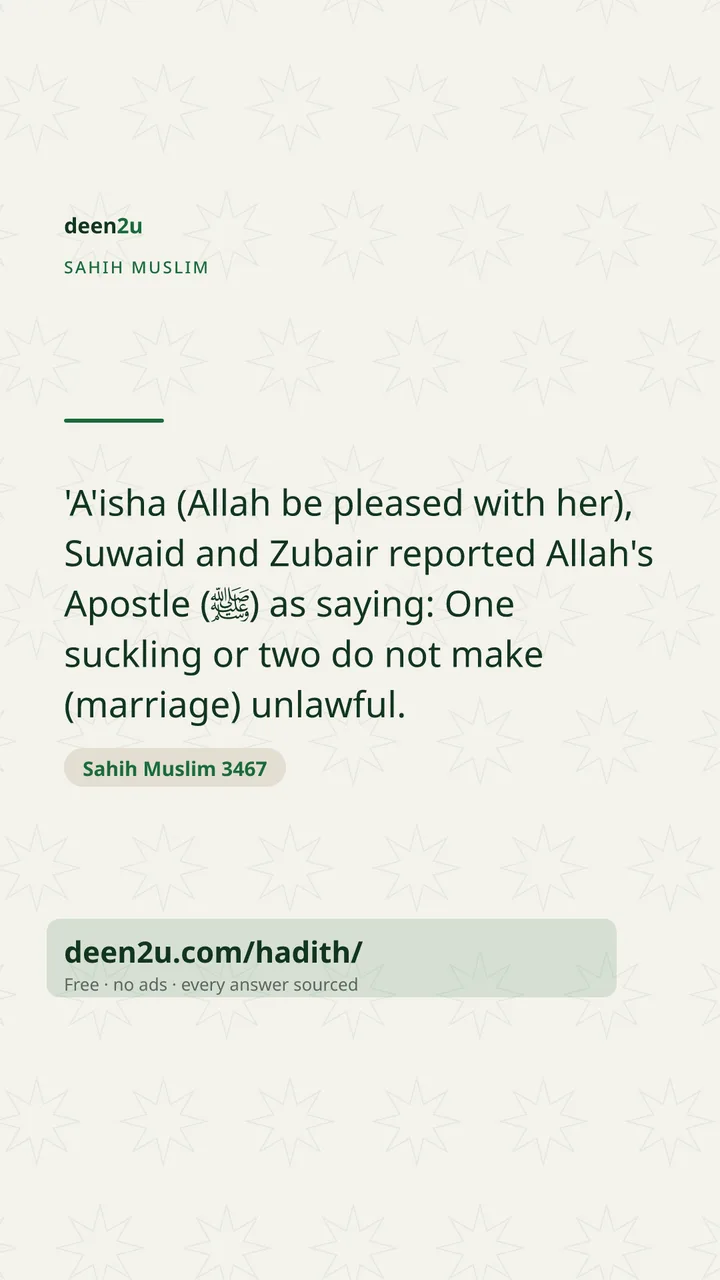 Sahih Muslim 3467