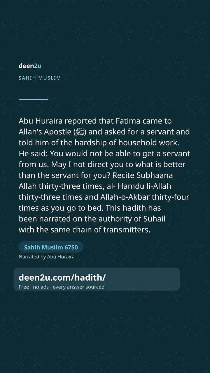 Sahih Muslim 6750