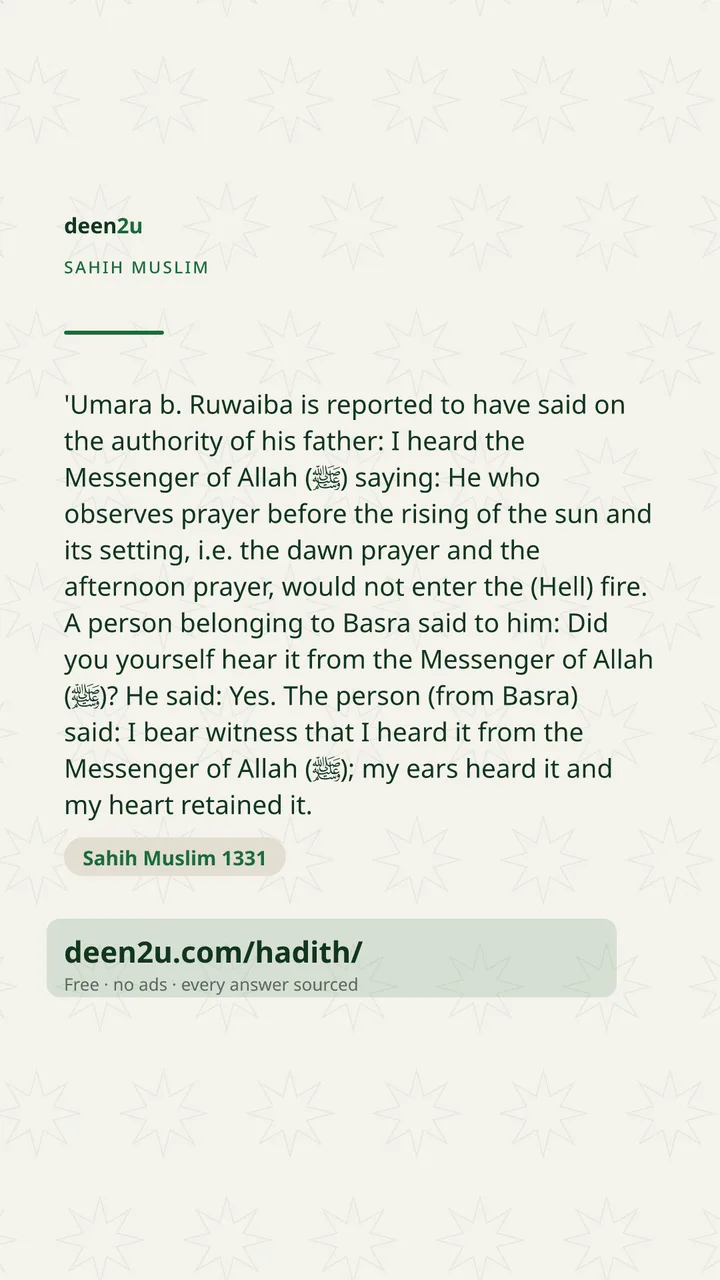 Sahih Muslim 1331