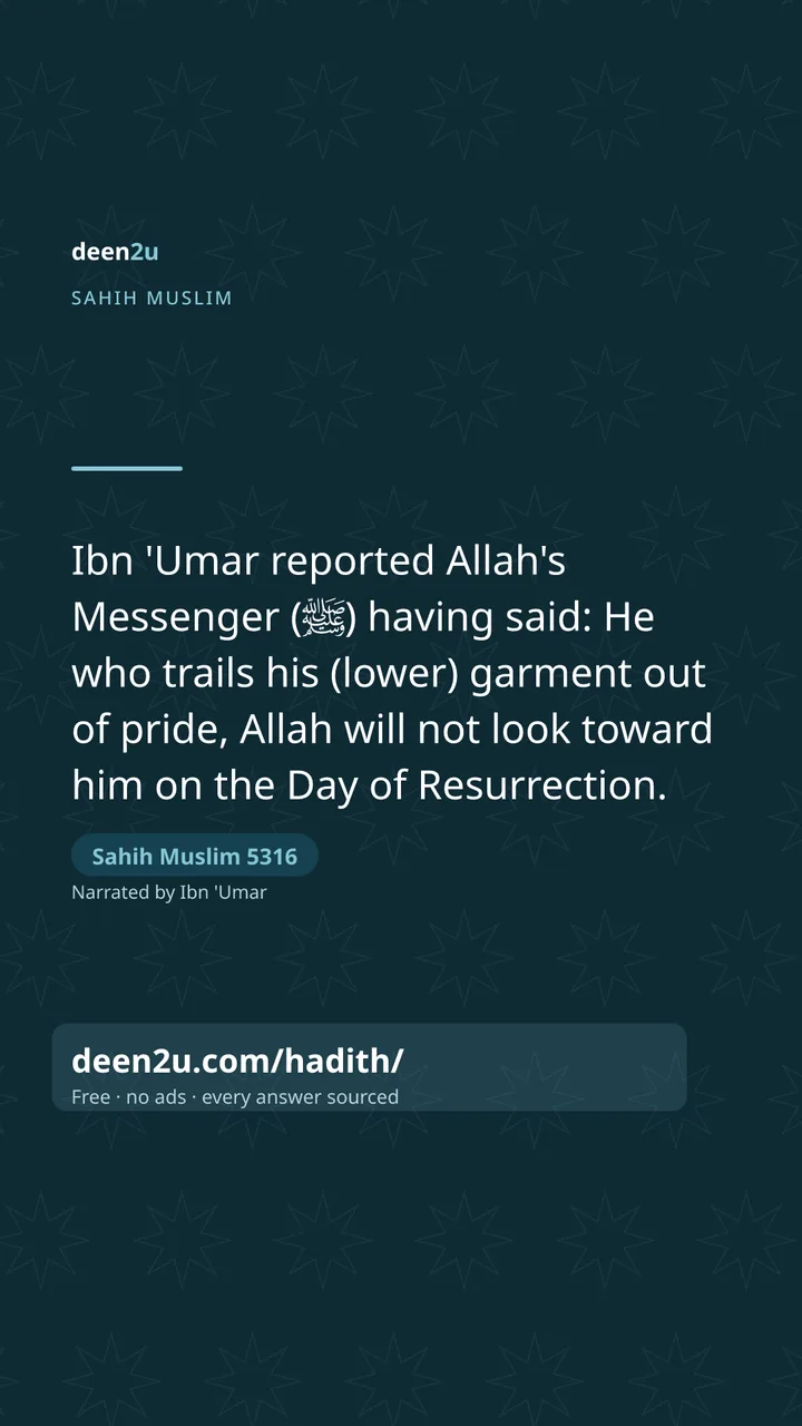 Sahih Muslim 5316