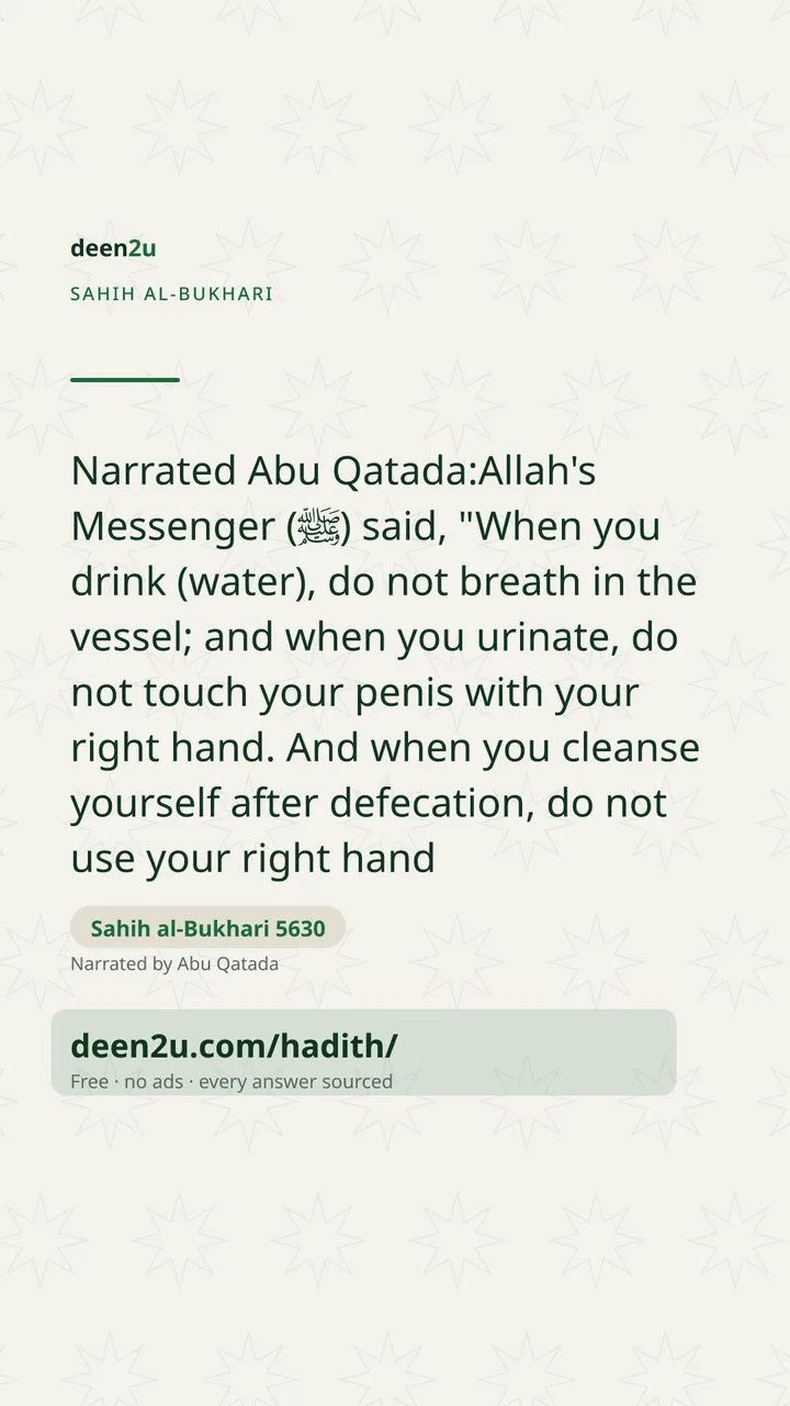 Sahih al-Bukhari 5630