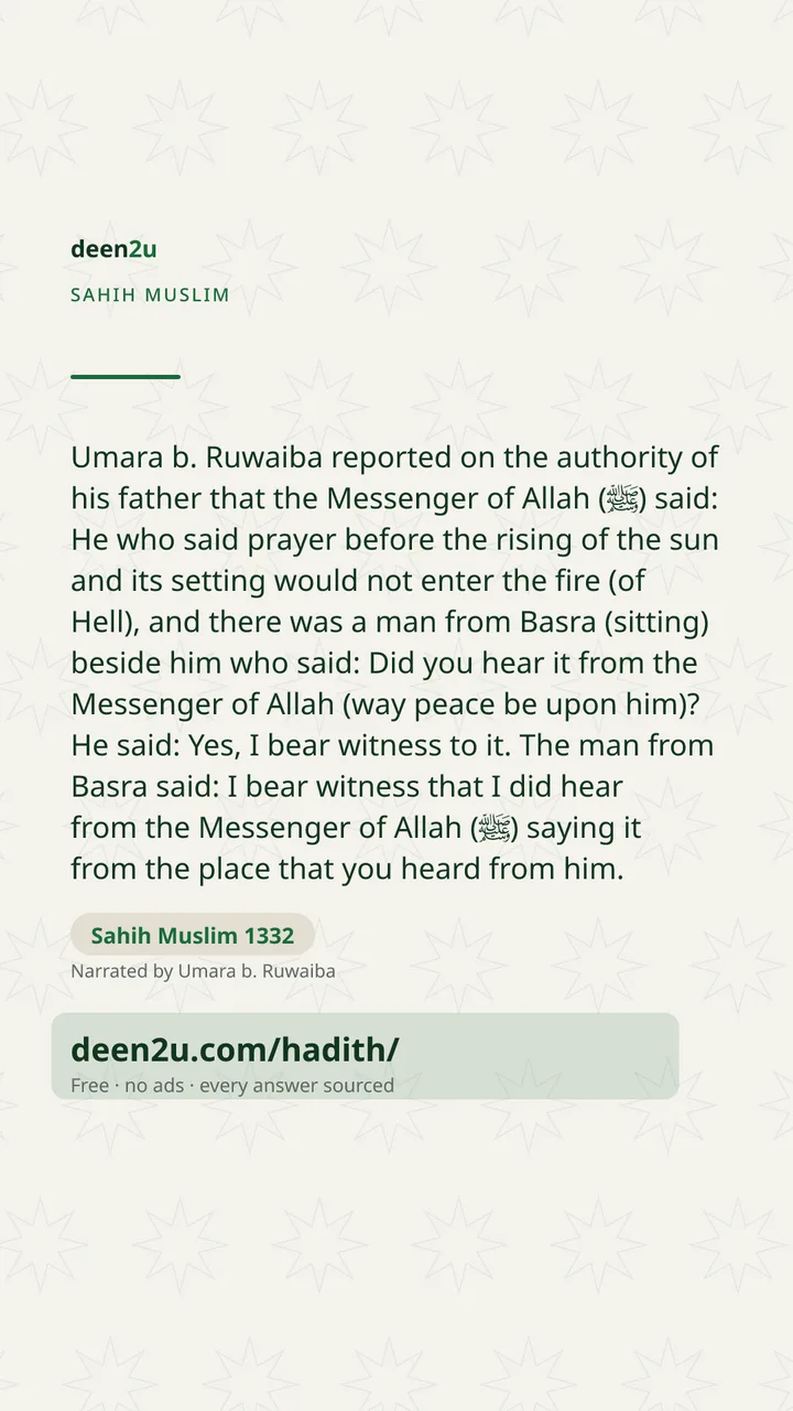 Sahih Muslim 1332