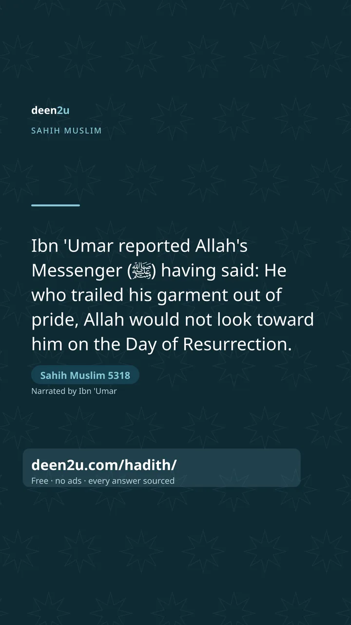 Sahih Muslim 5318