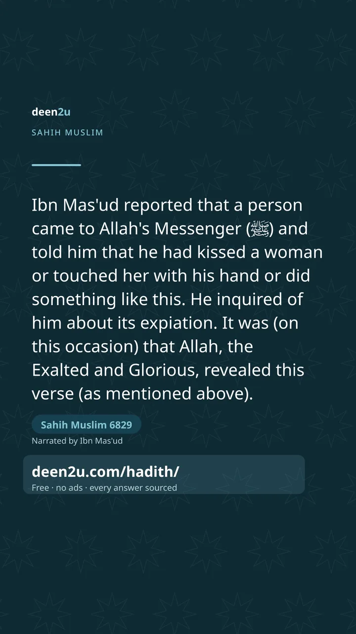 Sahih Muslim 6829